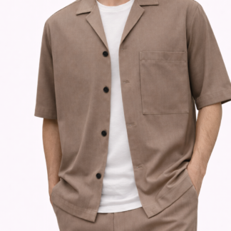 Camicia beverly taupe