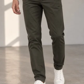 Pantalone chino green
