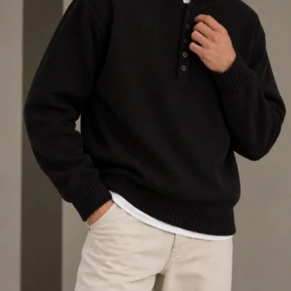 Maglione serafino bath black