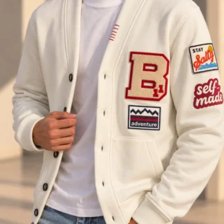 Cardigan Chicago white
