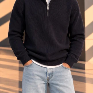 Maglione bourbon blue