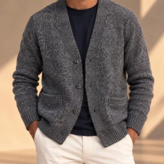 Cardigan nordés blue